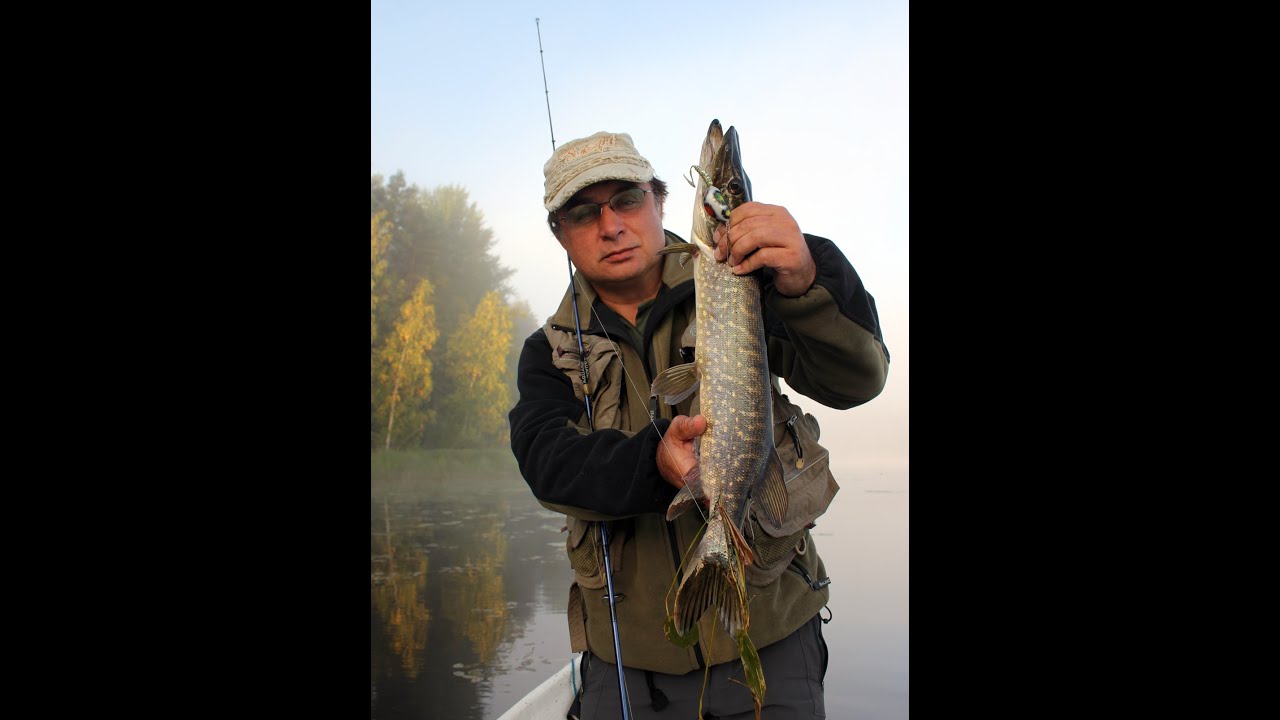 Finland fishing pike. Ловля щуки на колебалки